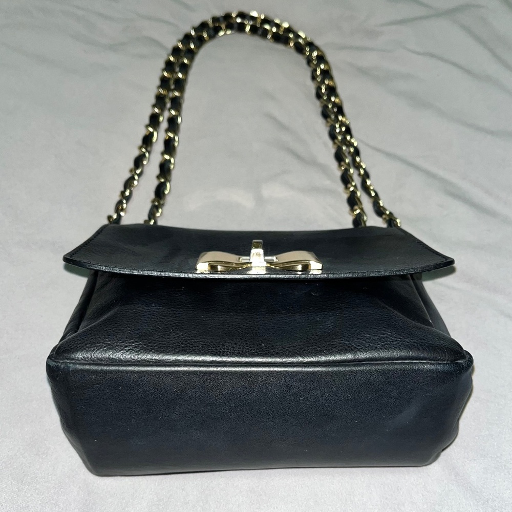 Italian Leather crossbody bag - Picture 3 of 8